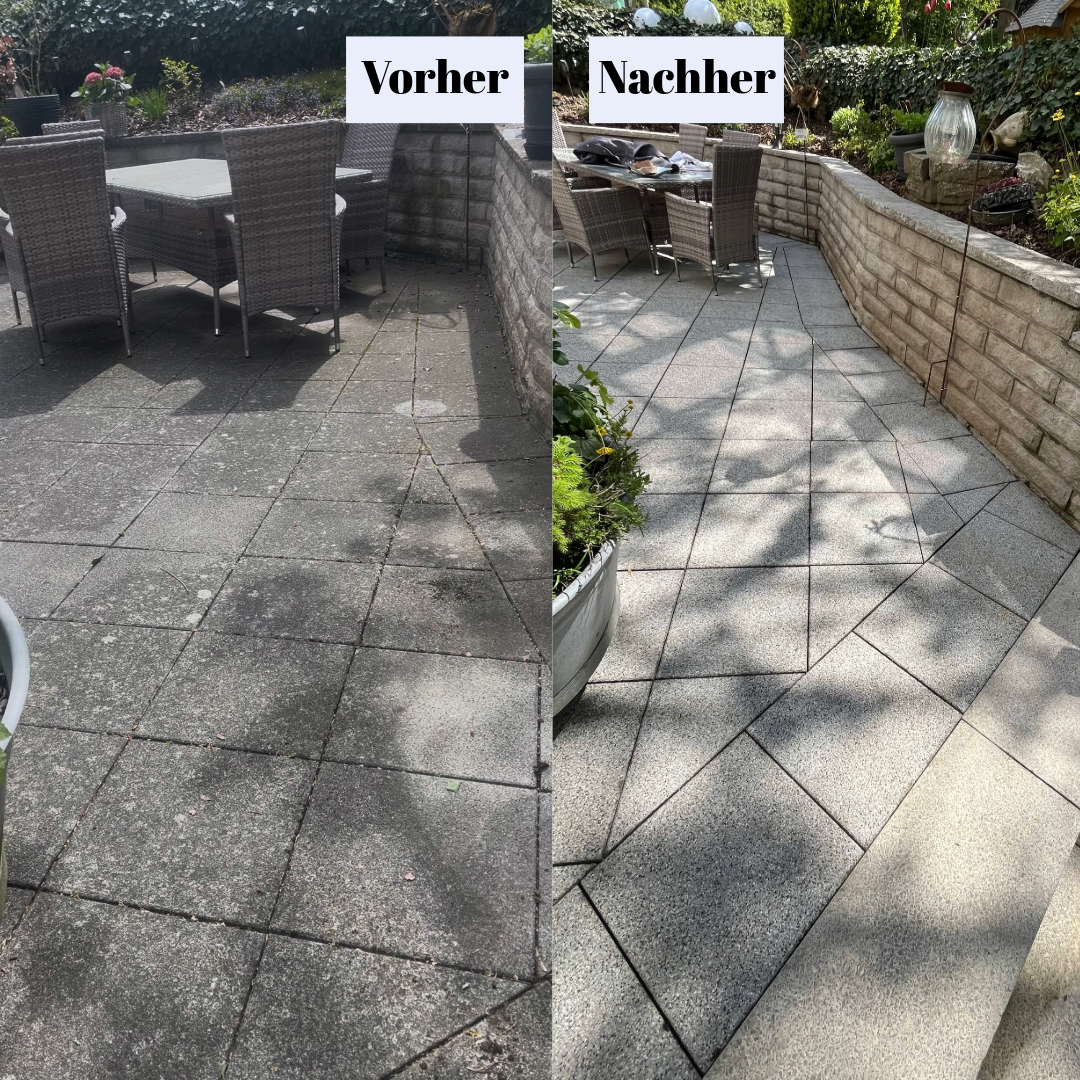 Terrasse in neuem Glanz