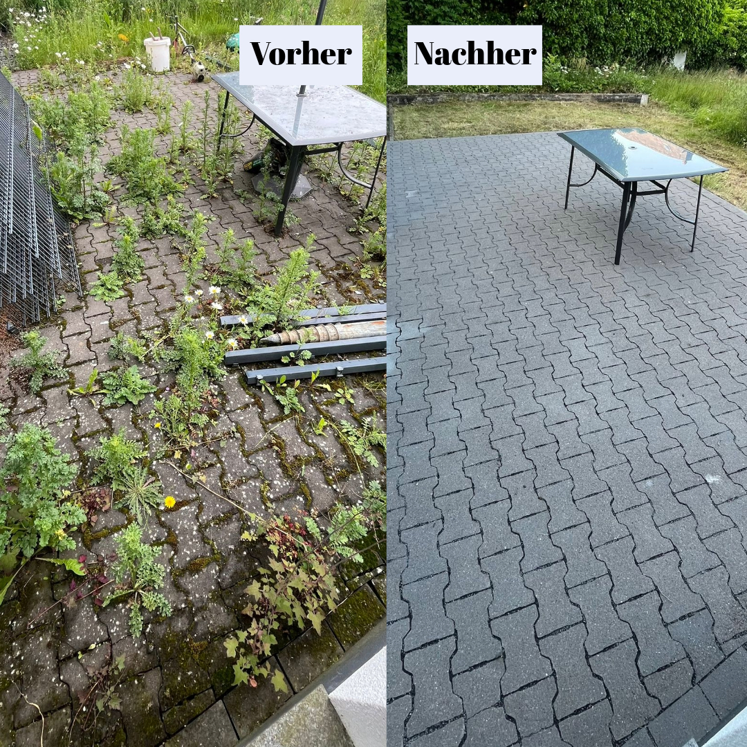 Terrasse wieder nutzbar!