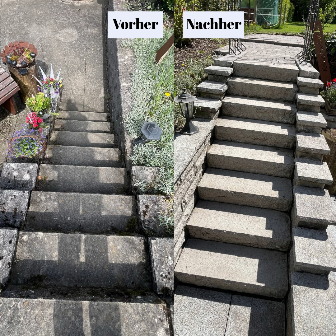 Eindrucksvolle Treppenverwandlung