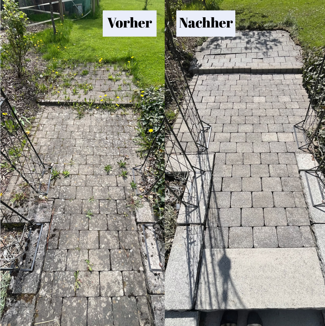 Sauber statt zugewuchert!